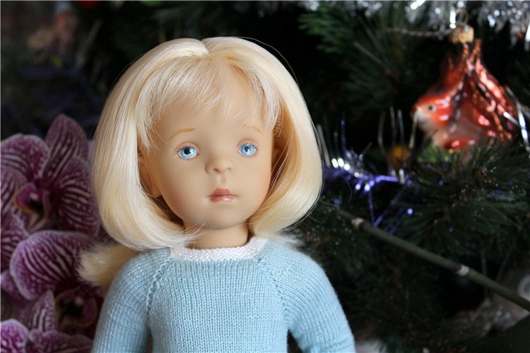 Моя коллекция кукол с авторской росписью Sylvia Natterer