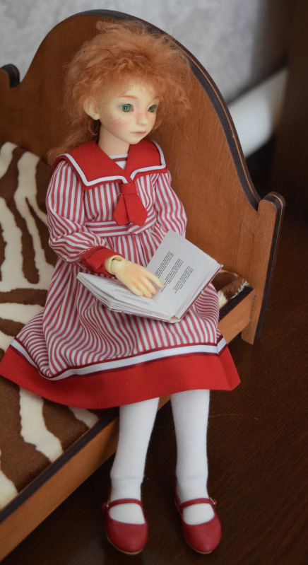 Первые фото с книжкой — Фотоистории с куклами BJD (БЖД): сериалы (фото 4)