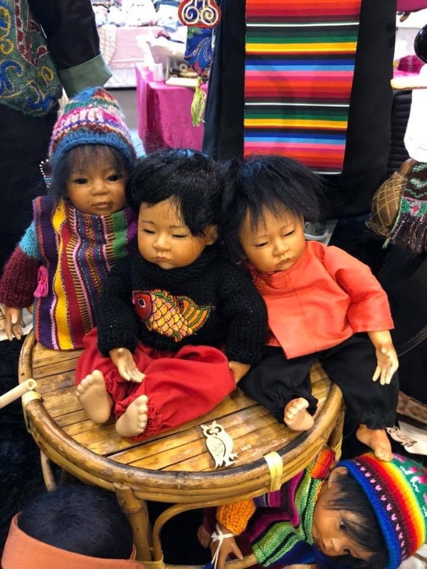 Выставка кукол и мишек в Мюнстере, Германия 28.04.2018-29.04.2018 год часть вторая