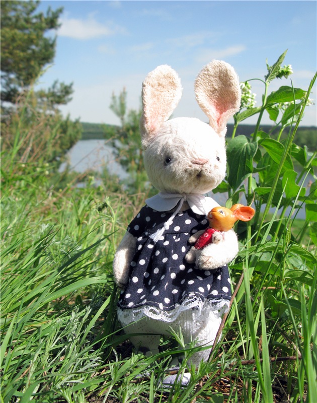 Заюшка Таточка. Авторская ручная работа Труничевой Ирины