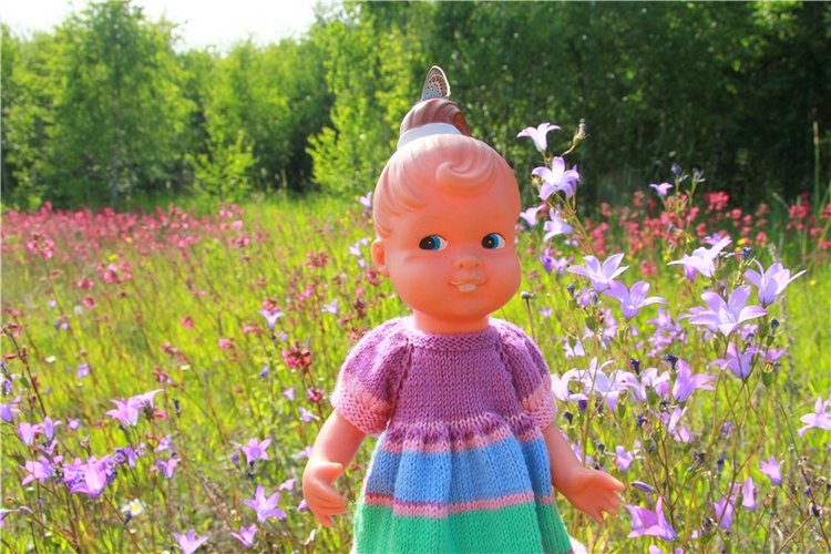 Встреча с бабочкой — Винтажные куклы ГДР (Немки): Бигги