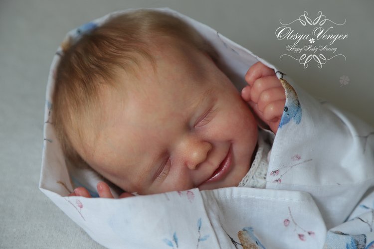 Мой милый ангел Агнес от Юлии Хома. Кукла реборн Олеси Венгер