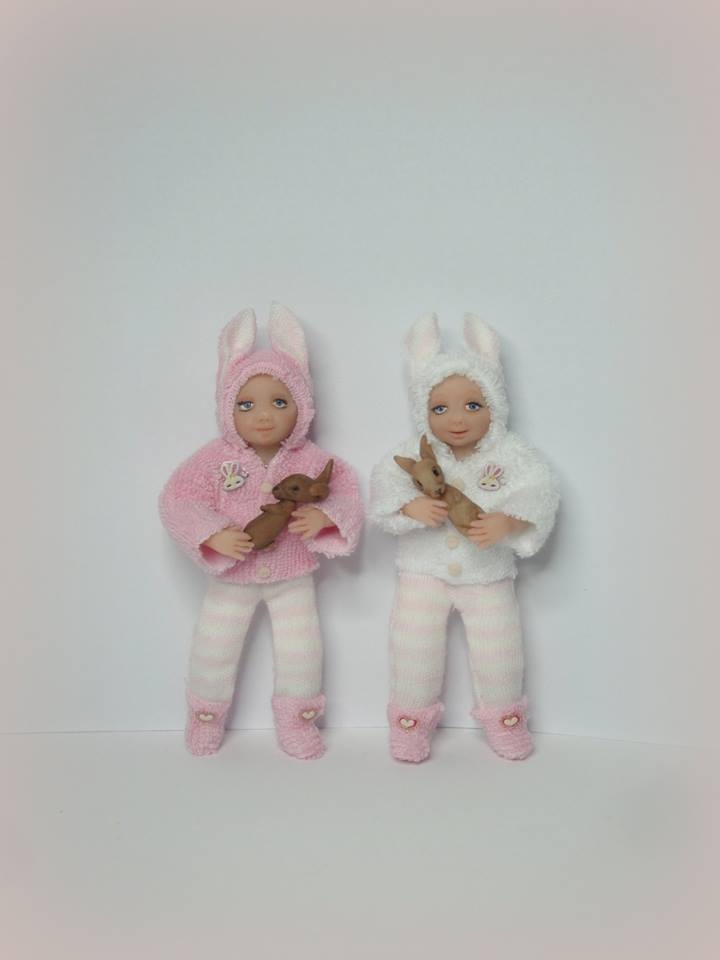 Sweet Pea Sculpts - Original Artist Miniature Dolls and Figurines made from Polymer Clay - часть 1
