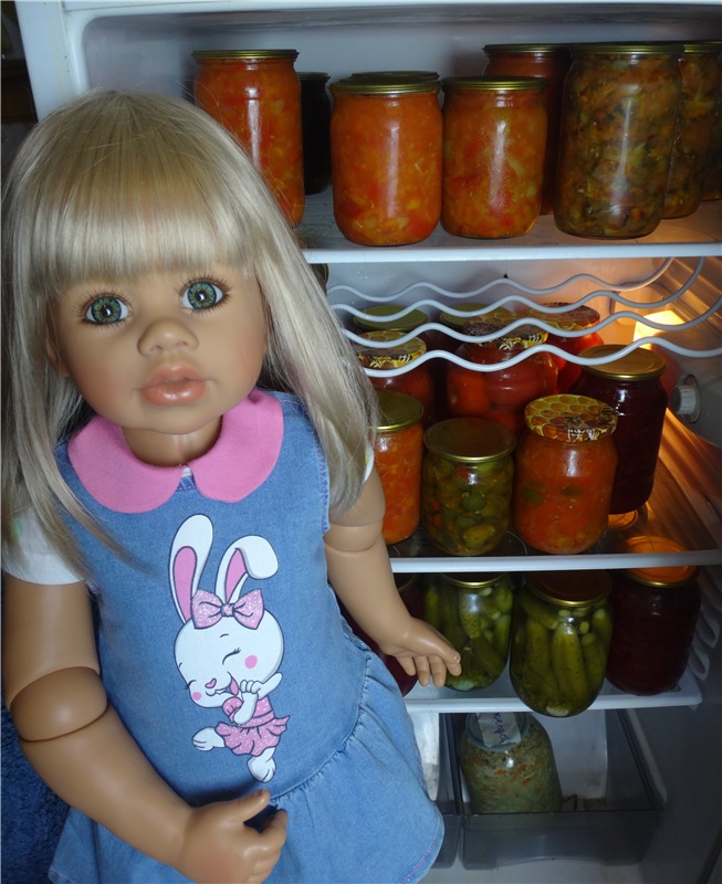 Как мы делали лечо или куклы на кухне