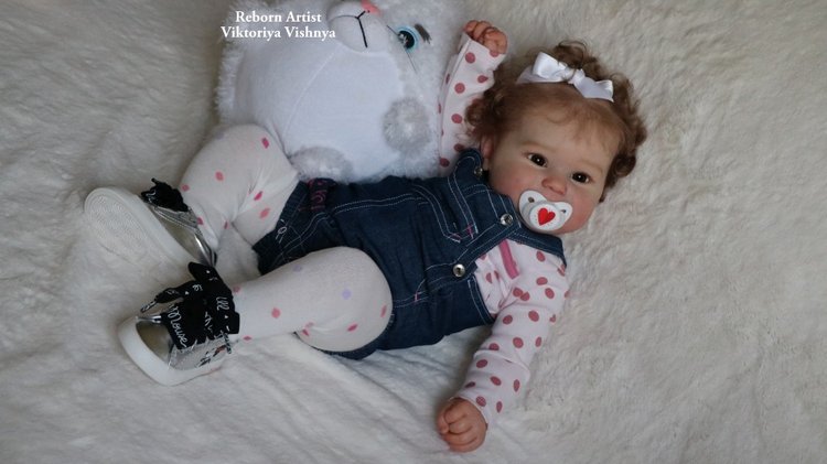 Моя Мэдди... Куколка реборн Виктории Вишни