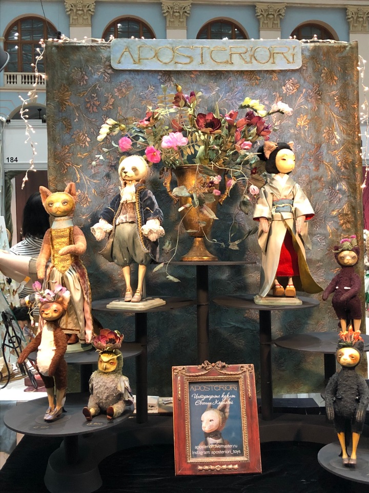 "Искусство куклы" 2019 - приглашаю прогуляться по выставке... ч.5