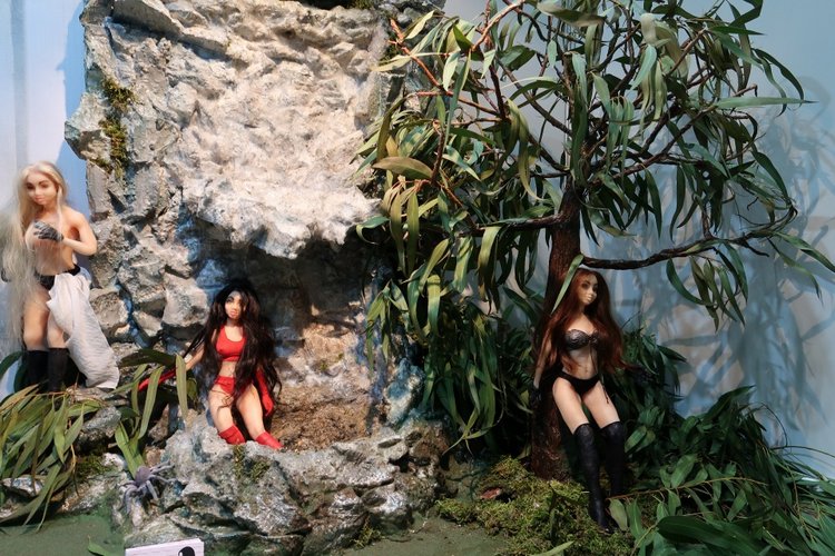 Выставка в Гостином дворе декабрь 2019. Искусство куклы X