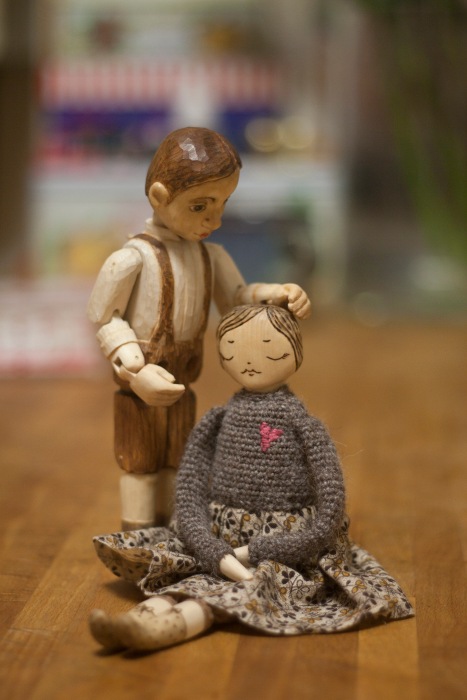 Володька — Авторские куклы из дерева