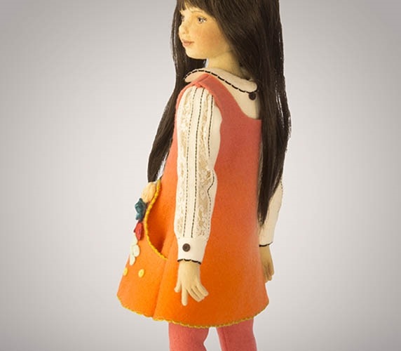 Невероятные куклы из фетра... Бренд "Maggie Made Dolls..." ☝️