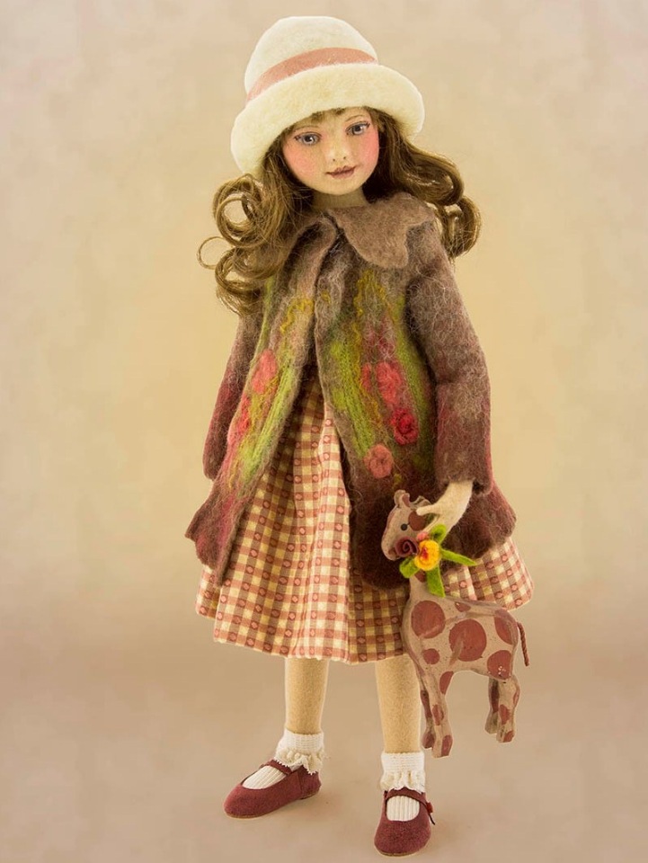 Невероятные куклы из фетра... Бренд "Maggie Made Dolls..." ☝️