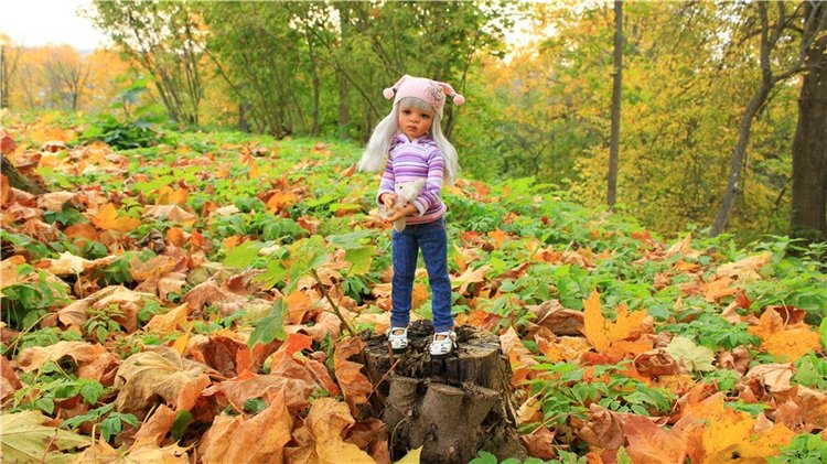 Золотая Осень в Берново с Имани. Mini Imani от Kaye Wiggs