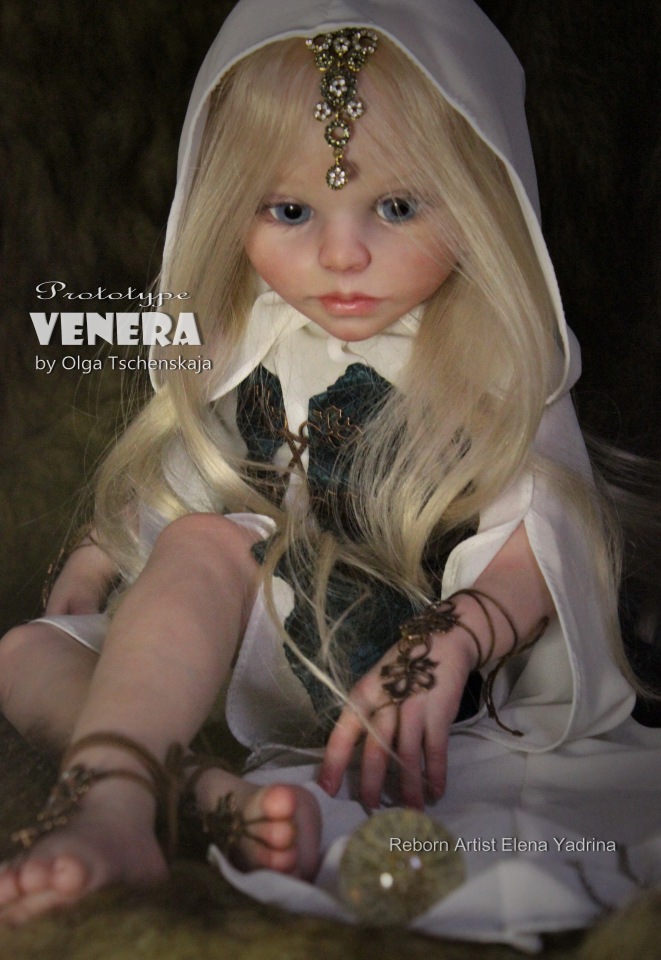 Эльфиечка Венера. Прототип, моя версия. Куклы реборн Елены Ядриной