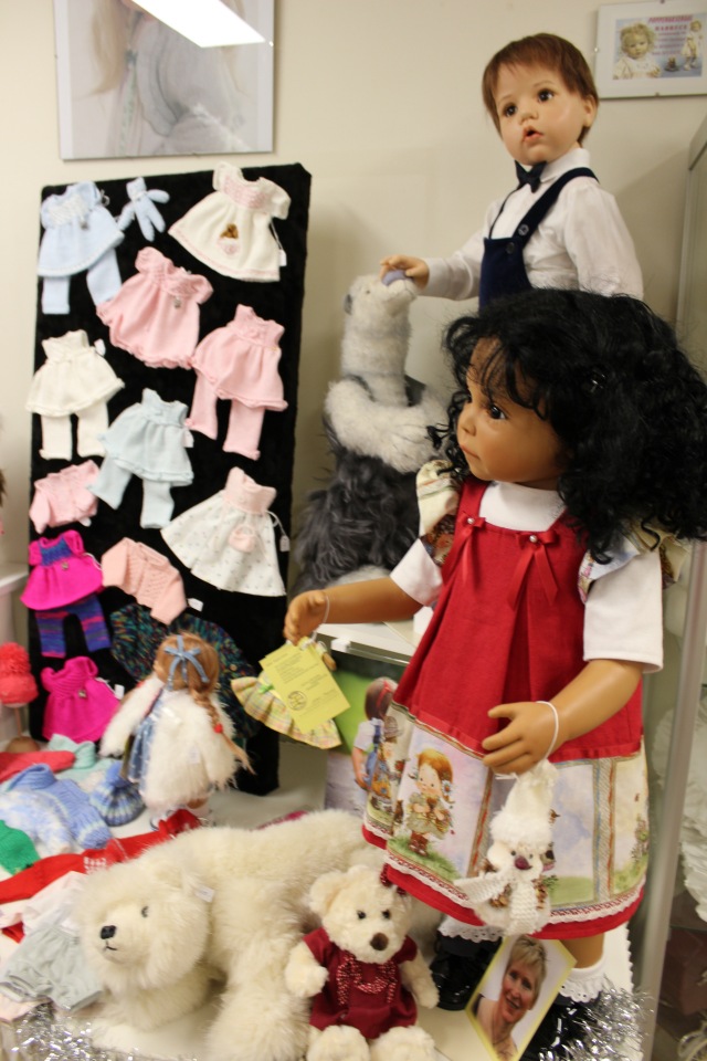 Наша зимняя встреча в магазине/клубе коллекционных кукол в Голландии