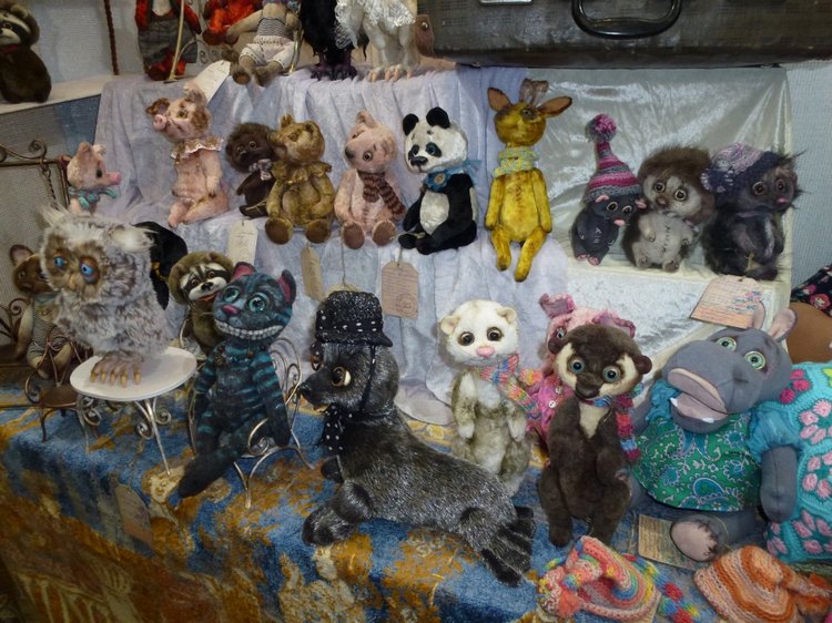 Выставка Мишек Тедди на Тишинке - Mosfair 2018 год