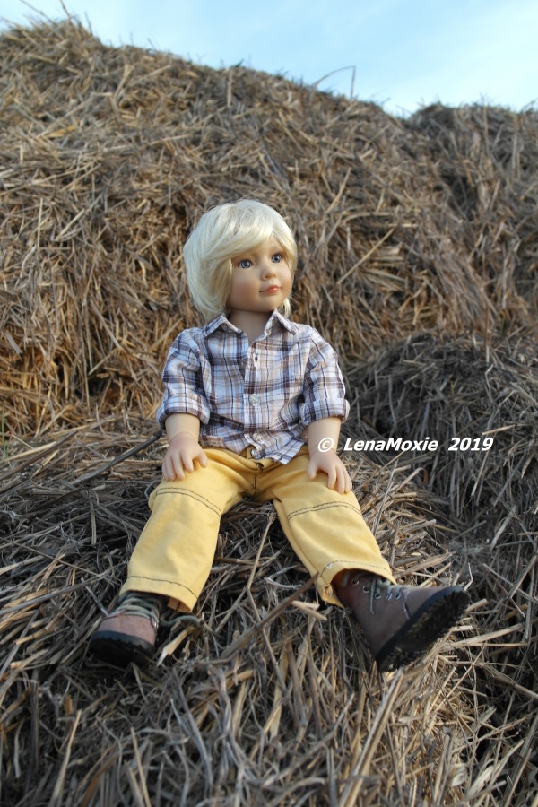 Нико. Прогулка в полях — Куклы Kidz'n'Cats (Соня Хартман): шарнирные 46 см (фото 6)