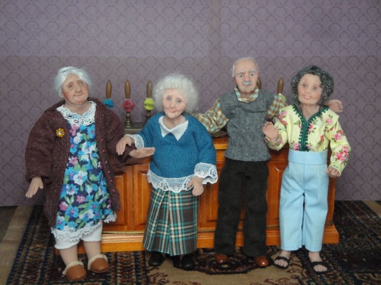 Sweet Pea Sculpts - Original Artist Miniature Dolls and Figurines made from Polymer Clay - часть 2 (фото 6)