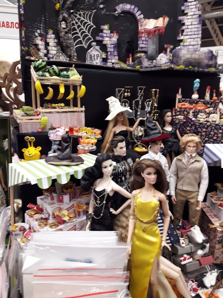 XV Международный Салон Авторских кукол на Тишинке моими глазами. Часть III, завершающая