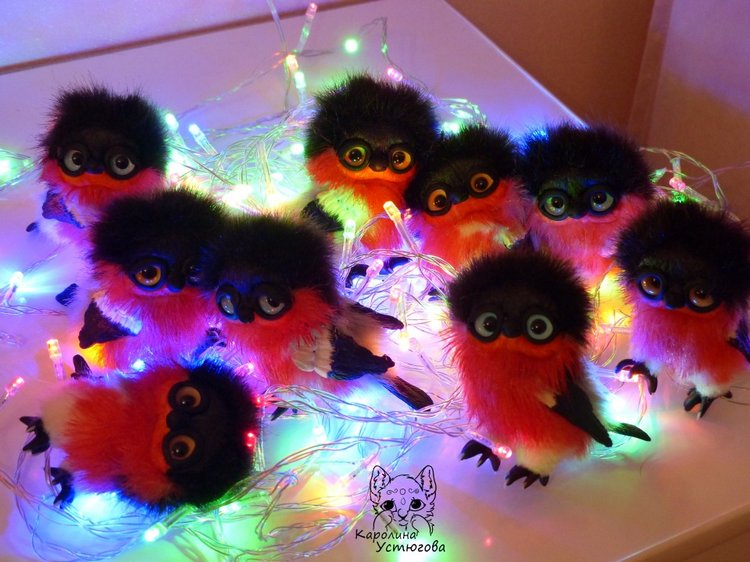 Снегири и новогоднее настроение