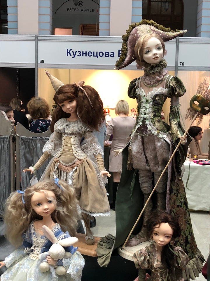 "Искусство куклы" 2019 - приглашаю прогуляться по выставке... ч.3 | Бэйбики "Искусство куклы" 2019 - приглашаю прогуляться по выставке... ч.3