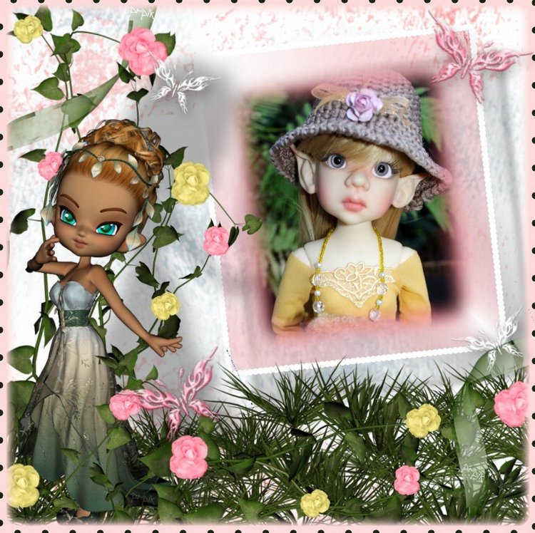 Талисса в Волшебном лесу — Куклы Kaye Wiggs (Кайе Виггс): авторские BJD (БЖД)