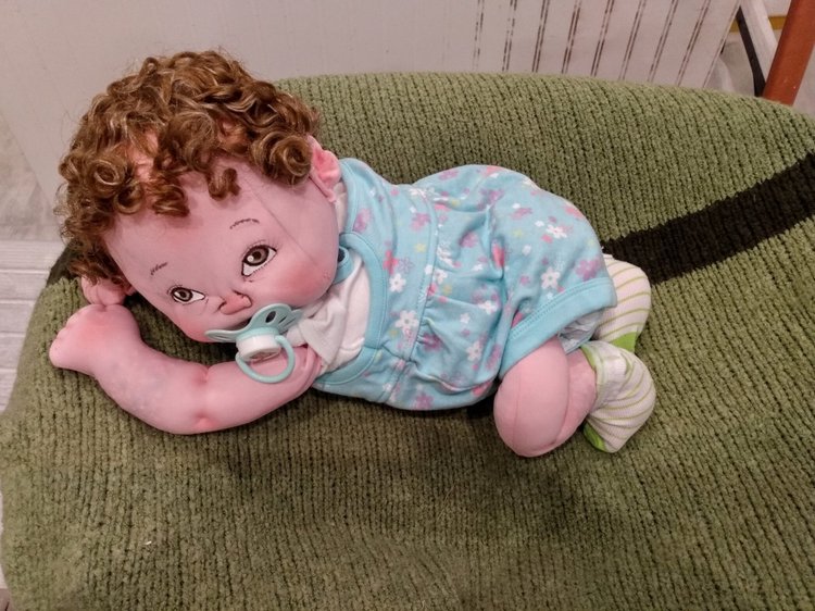 Rag Dolls Precious Creche Babies - Авторские текстильные куклы - ч.2 (фото 7)