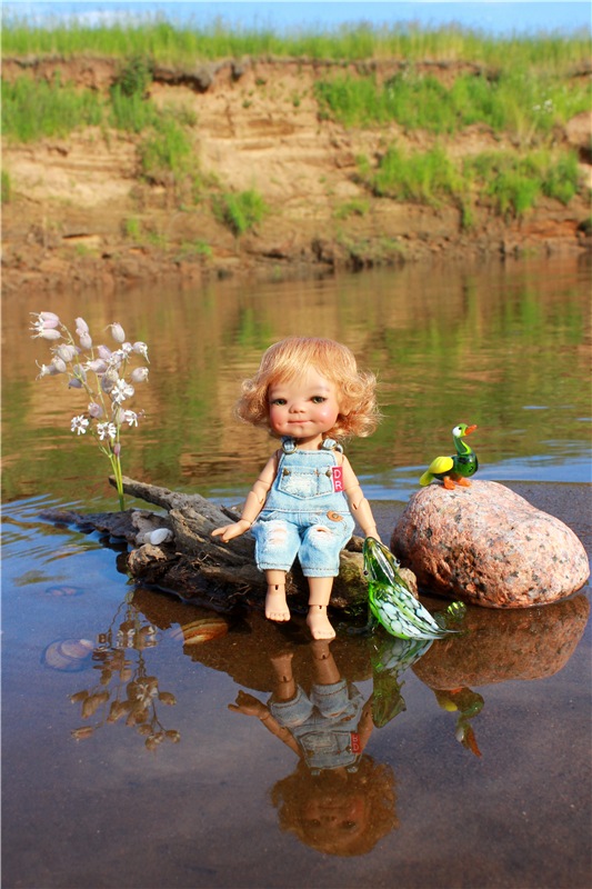 На берегу неба — Куклы Meadow dolls (Медовушки): BJD (БЖД)