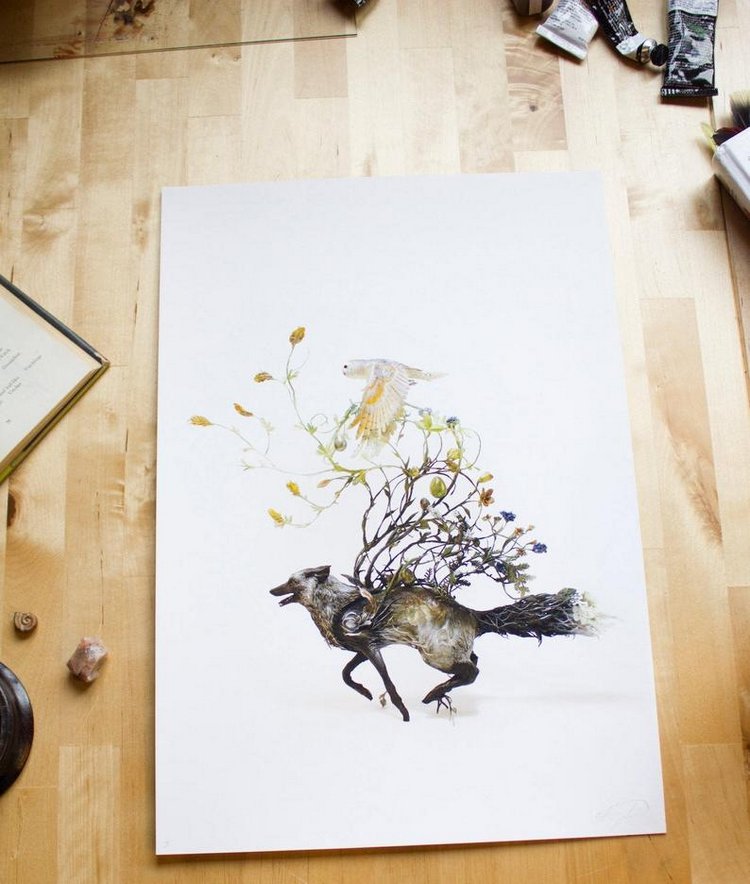 EllenJewettPrintShop - "Сюрреалистическая естественная история" by Ellen Jewett