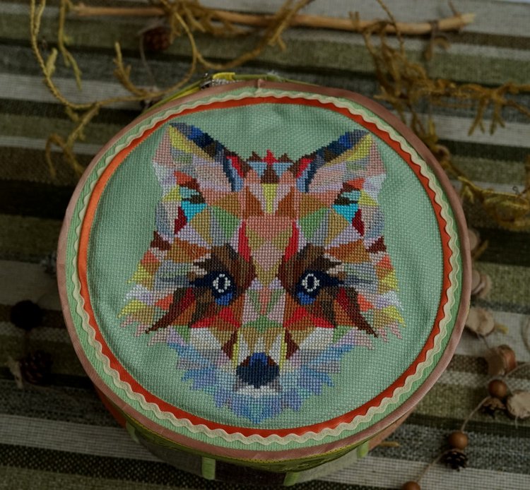 Оттенки осени. Вышивка — Вышивка крестиком (фото 2)