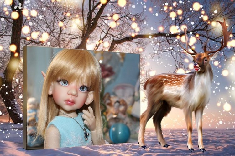 Поздравления С Рождеством и Наступающим Новым годом от Мисси и Талиссы