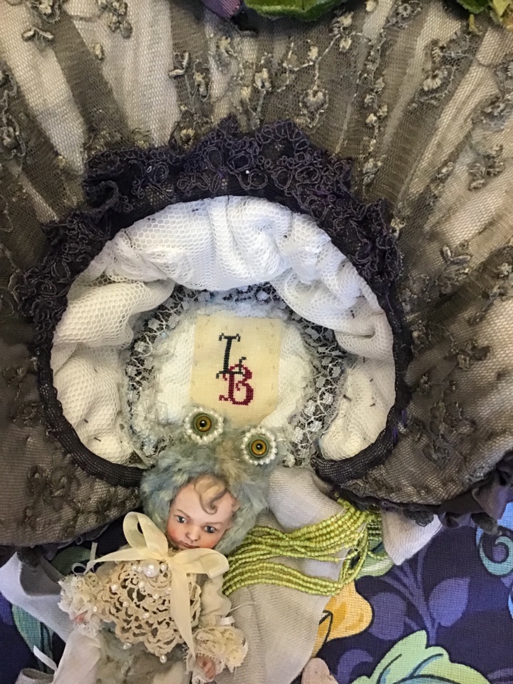 Мой первый бонет в этом году - Пармские фиалки | Бэйбики Мой первый бонет в этом году - Пармские фиалки