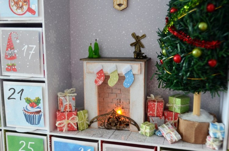 2 адвент календаря с миниатюрой для брата и сестры (фото 6)