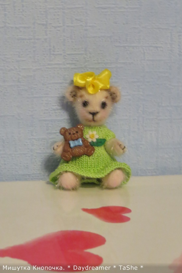 Мишутка Кнопочка — Авторские мишки Тедди и друзья: фото