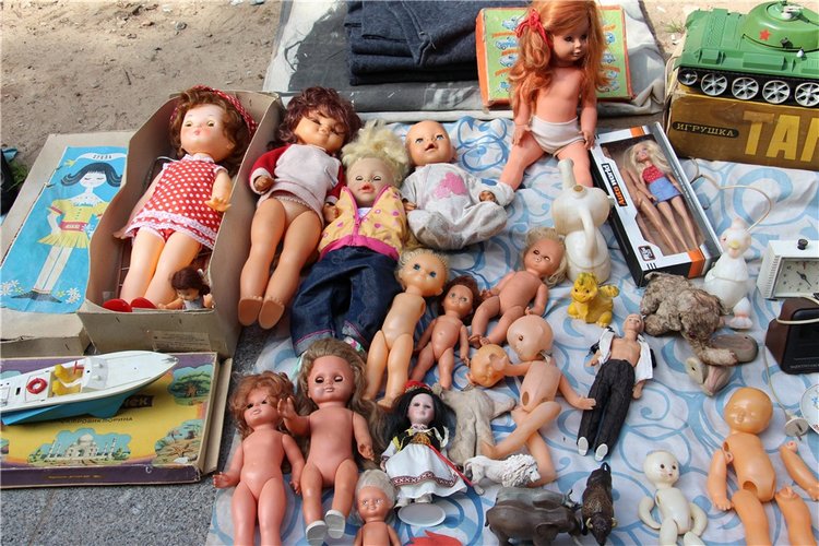 Блошиный рынок в Измайлово. Часть первая