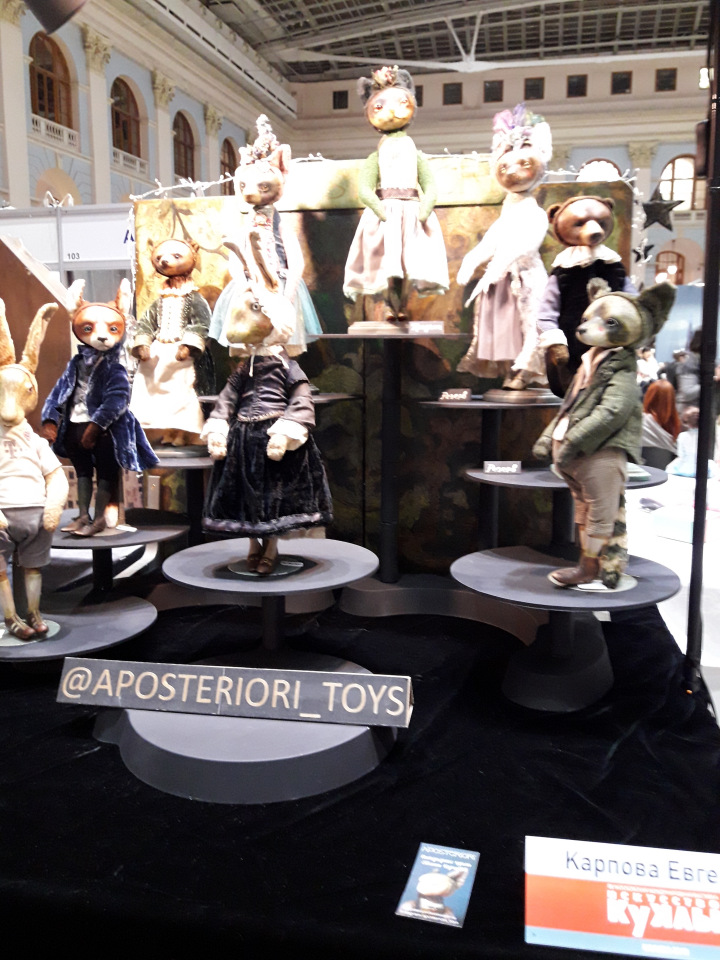 Искусство Куклы. Гостиный двор 2018. Выставку моими глазами - часть 2