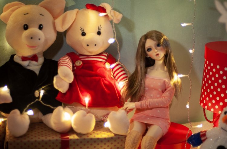 Марго и Новый год | Бэйбики Марго и Новый год — Куклы Fairyland (ФэйриЛэнд): BJD (БЖД) (фото 3)