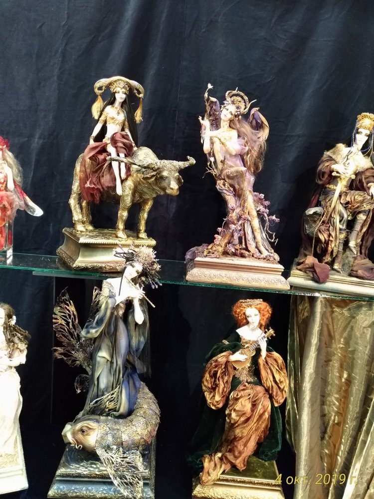 XV Международный Салон Авторских кукол на Тишинке моими глазами. Часть III, завершающая