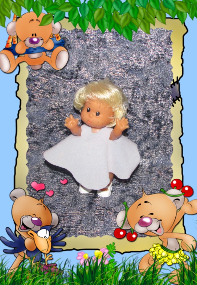 Моя новая девочка Ева и её друзья (куколки ГДР Werk Schalkau-косолапки)