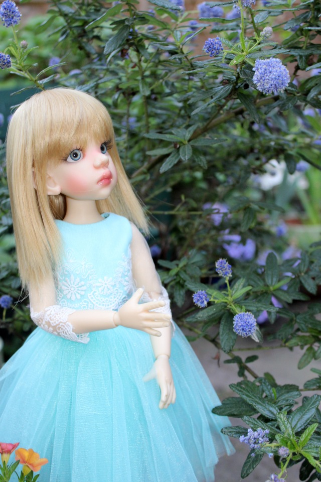 Талисса в весеннем саду — Куклы Kaye Wiggs (Кайе Виггс): авторские BJD (БЖД) (фото 7)