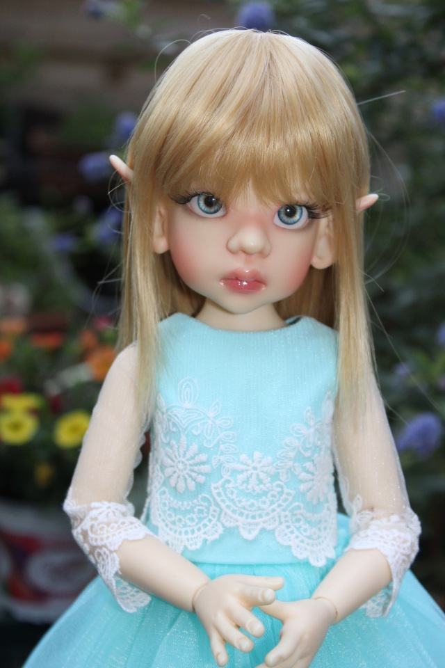 Талисса в весеннем саду — Куклы Kaye Wiggs (Кайе Виггс): авторские BJD (БЖД) (фото 3)