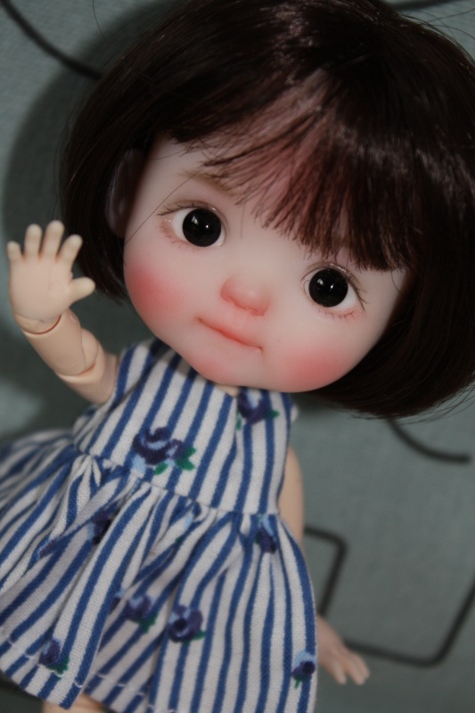 Моя единственная и долгожданная ob11 clay doll Taeko. Ее нельзя не купить