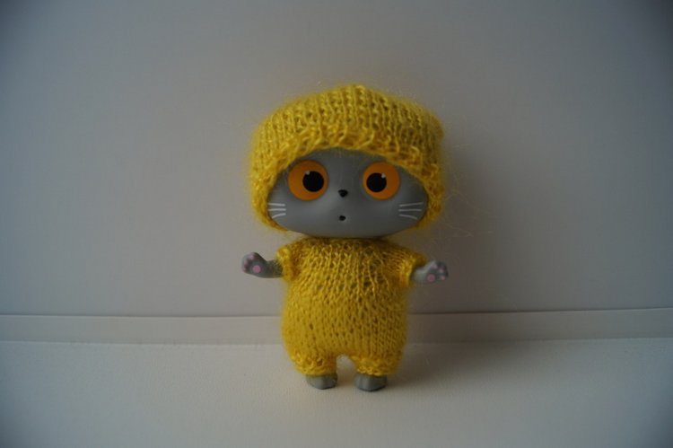 Модные котятки. Лили и Басик в обновках