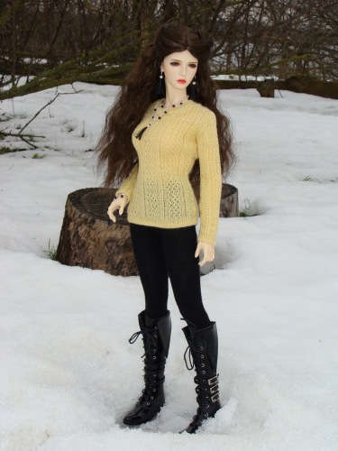 Iplehouse S.I.D. Harace - моя прекрасная Марго вязаный джемперо-триптих (фото 10)