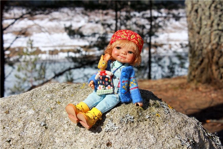 Весна в "Саду Камней" | Бэйбики Весна в "Саду Камней" — Куклы Meadow dolls (Медовушки): BJD (БЖД)