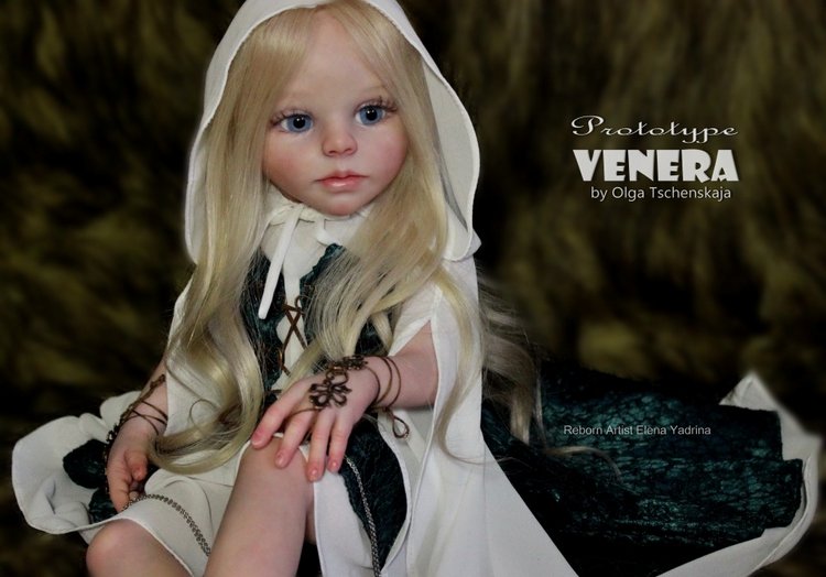 Эльфиечка Венера. Прототип, моя версия. Куклы реборн Елены Ядриной