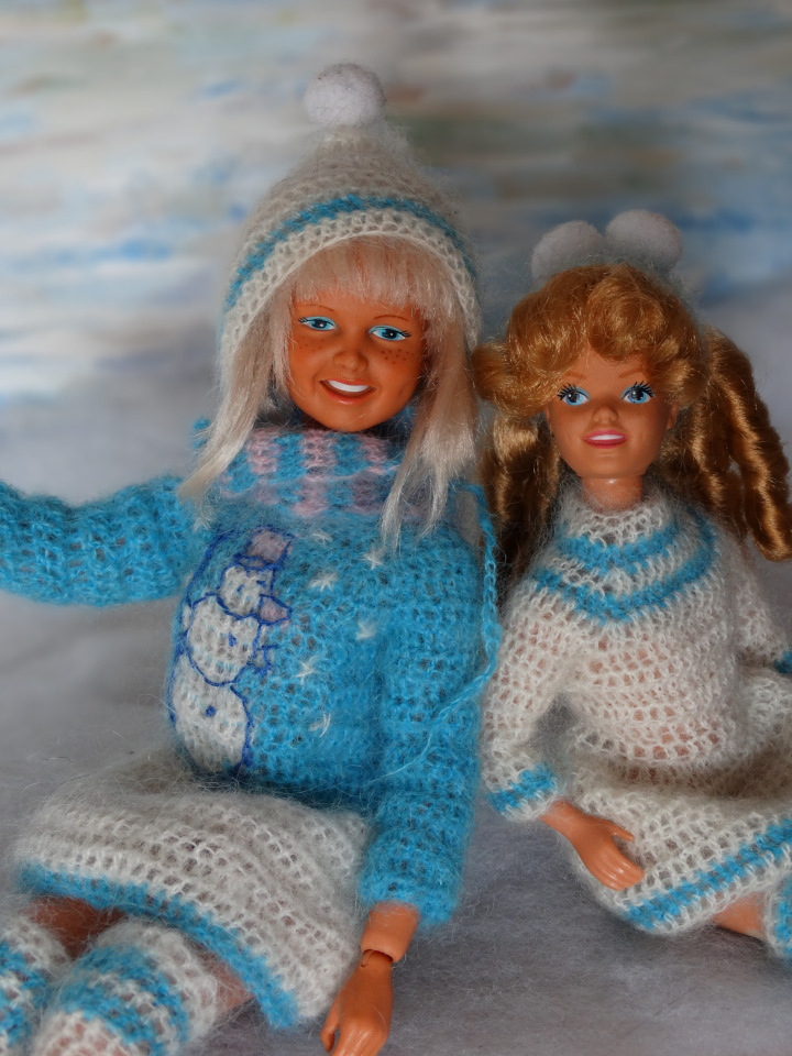 Играем в снежки — Винтажные куклы ГДР (Немки): Бигги
