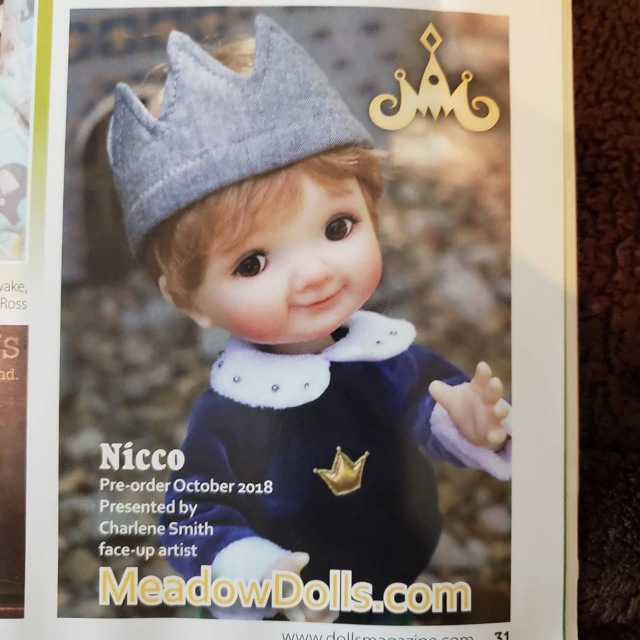 Обаятельный мальчишка Nicсo от Meadow dolls