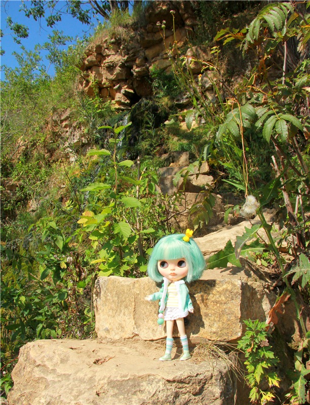 Инопланетянка Нийя. Custom Blythe Doll UFO Go Go Takara