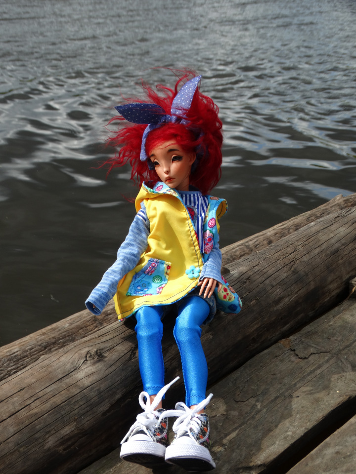 Каменный остров. Поездка с БЖД куколкой от Лиликэт