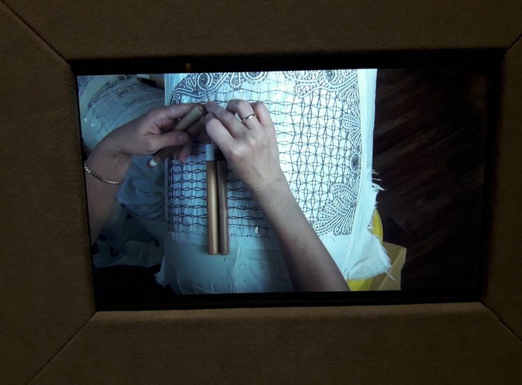 Выставка "Узоры свадьбы кружевной". Зал 1