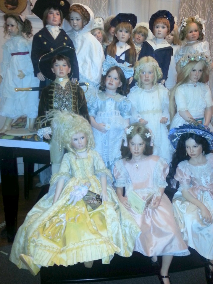 История о том, как я поставила кукол в витрину. Проект "За стеклом" (фото 5)